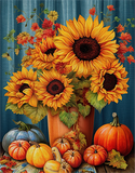 Sonnenblume 5d Diy Diamond Painting Diamant Malerei Set MJ2748
