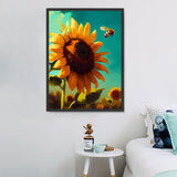 Sonnenblume 5d Diy Diamond Painting Diamant Malerei Set MJ2756