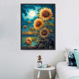 Sonnenblume 5d Diy Diamond Painting Diamant Malerei Set MJ2758