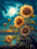 Sonnenblume 5d Diy Diamond Painting Diamant Malerei Set MJ2758
