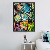 Pflanze 5d Diy Diamond Painting Diamant Malerei Set MJ2775