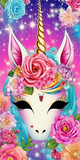 Einhorn 5d Diy Diamond Painting Diamant Malerei Set MJ2783