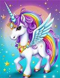 Einhorn 5d Diy Diamond Painting Diamant Malerei Set MJ2784