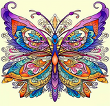 Schmetterling 5d Diy Diamond Painting Diamant Malerei Set MJ2790