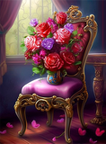 Blume 5d Diy Diamond Painting Diamant Malerei Set MJ2800