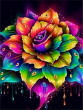 Blume 5d Diy Diamond Painting Diamant Malerei Set MJ2801