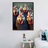 Hähnchen 5d Diy Diamond Painting Diamant Malerei Set MJ2806