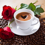 Kaffee 5d Diy Diamond Painting Diamant Malerei Set MJ2813