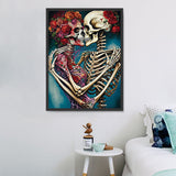 Schädel 5d Diy Diamond Painting Diamant Malerei Set MJ2825