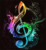 Musik 5d Diy Diamond Painting Diamant Malerei Set MJ2829