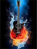 Musik 5d Diy Diamond Painting Diamant Malerei Set MJ2832