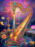 Musik 5d Diy Diamond Painting Diamant Malerei Set MJ2834