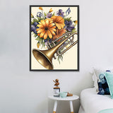 Musik 5d Diy Diamond Painting Diamant Malerei Set MJ2835