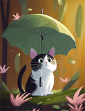 Katze 5d Diy Diamond Painting Diamant Malerei Set MJ2871