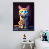 Katze 5d Diy Diamond Painting Diamant Malerei Set MJ2873