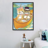Katze 5d Diy Diamond Painting Diamant Malerei Set MJ2880
