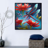 Libelle 5d Diy Diamond Painting Diamant Malerei Set MJ2891