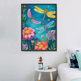 Libelle 5d Diy Diamond Painting Diamant Malerei Set MJ2892