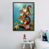 Eichhörnchen 5d Diy Diamond Painting Diamant Malerei Set MJ2900