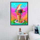Essen 5d Diy Diamond Painting Diamant Malerei Set MJ2949