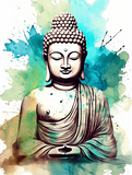 Buddha 5d Diy Diamond Painting Diamant Malerei Set MJ2993