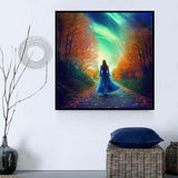 Frau 5d Diy Diamond Painting Diamant Malerei Set MJ3025