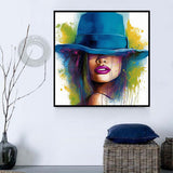 Frau 5d Diy Diamond Painting Diamant Malerei Set MJ3028