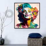 Frau 5d Diy Diamond Painting Diamant Malerei Set MJ3029