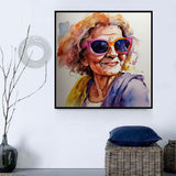 Frau 5d Diy Diamond Painting Diamant Malerei Set MJ3030