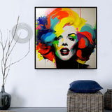 Frau 5d Diy Diamond Painting Diamant Malerei Set MJ3038
