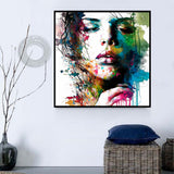 Frau 5d Diy Diamond Painting Diamant Malerei Set MJ3043
