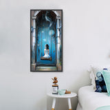 Frau 5d Diy Diamond Painting Diamant Malerei Set MJ3044