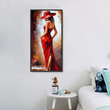 Frau 5d Diy Diamond Painting Diamant Malerei Set MJ3048