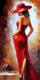 Frau 5d Diy Diamond Painting Diamant Malerei Set MJ3048