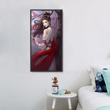 Frau 5d Diy Diamond Painting Diamant Malerei Set MJ3055