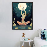 Frau 5d Diy Diamond Painting Diamant Malerei Set MJ3067