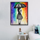Frau 5d Diy Diamond Painting Diamant Malerei Set MJ3068