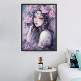 Frau 5d Diy Diamond Painting Diamant Malerei Set MJ3069