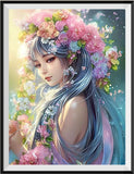 Frau 5d Diy Diamond Painting Diamant Malerei Set MJ3079