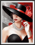 Frau 5d Diy Diamond Painting Diamant Malerei Set MJ3081