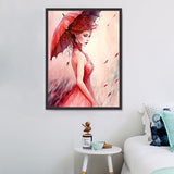 Frau 5d Diy Diamond Painting Diamant Malerei Set MJ3085
