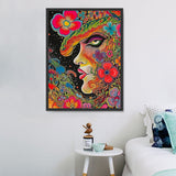Frau 5d Diy Diamond Painting Diamant Malerei Set MJ3095