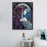 Frau 5d Diy Diamond Painting Diamant Malerei Set MJ3096