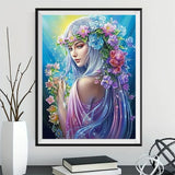 Frau 5d Diy Diamond Painting Diamant Malerei Set MJ3107