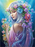 Frau 5d Diy Diamond Painting Diamant Malerei Set MJ3107