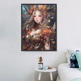 Frau 5d Diy Diamond Painting Diamant Malerei Set MJ3138