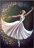 Frau 5d Diy Diamond Painting Diamant Malerei Set MJ3146