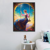Frau 5d Diy Diamond Painting Diamant Malerei Set MJ3150