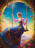 Frau 5d Diy Diamond Painting Diamant Malerei Set MJ3150