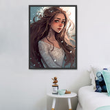 Frau 5d Diy Diamond Painting Diamant Malerei Set MJ3152